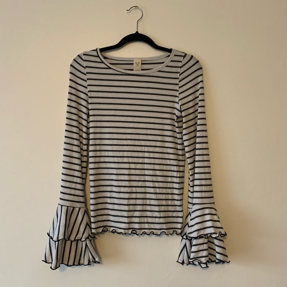 Free People Good Find Stripe long Sleeve Top